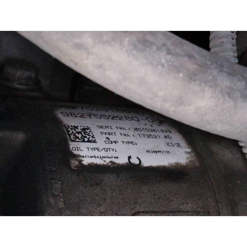 Recambio de compresor aire acondicionado para citroën c4 picasso feel referencia OEM IAM 9827552280  