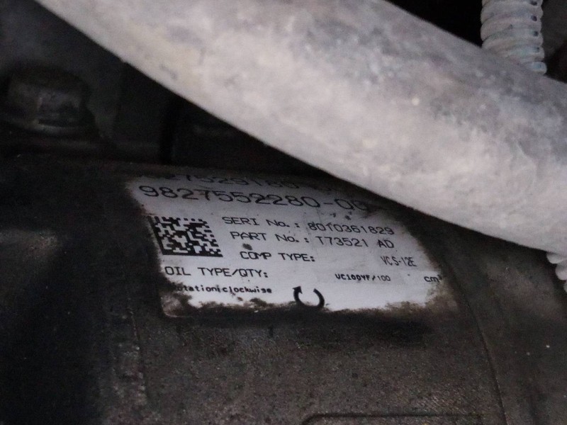 Recambio de compresor aire acondicionado para citroën c4 picasso feel referencia OEM IAM 9827552280  