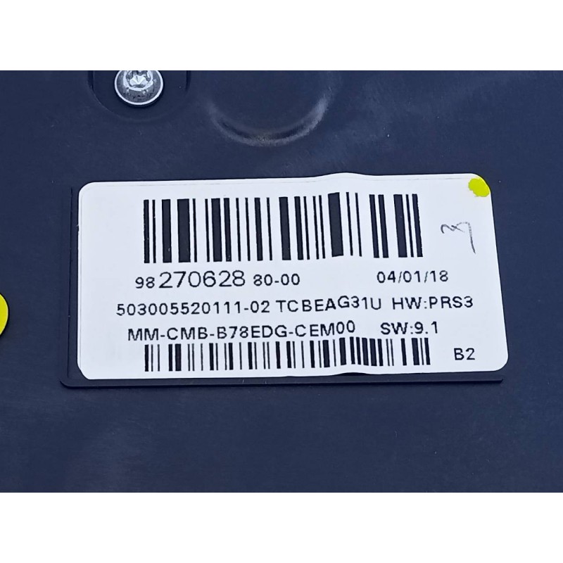 Recambio de cuadro instrumentos para citroën c4 picasso feel referencia OEM IAM 9827062880  E3-B2-30-4