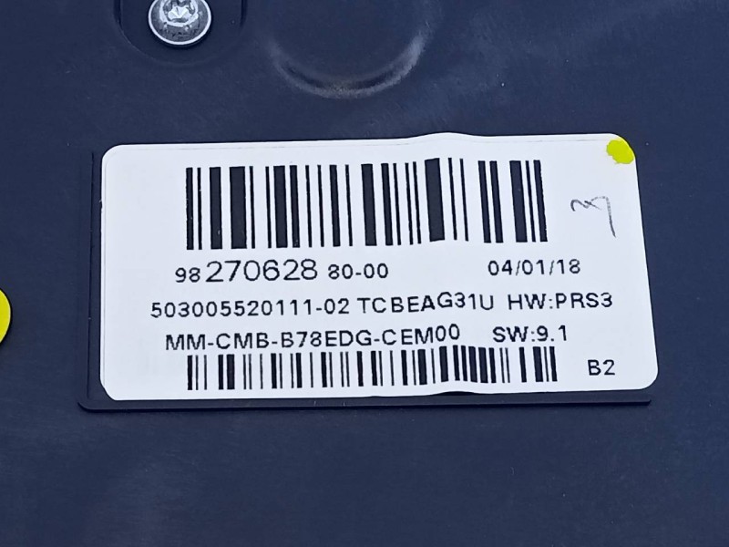 Recambio de cuadro instrumentos para citroën c4 picasso feel referencia OEM IAM 9827062880  E3-B2-30-4