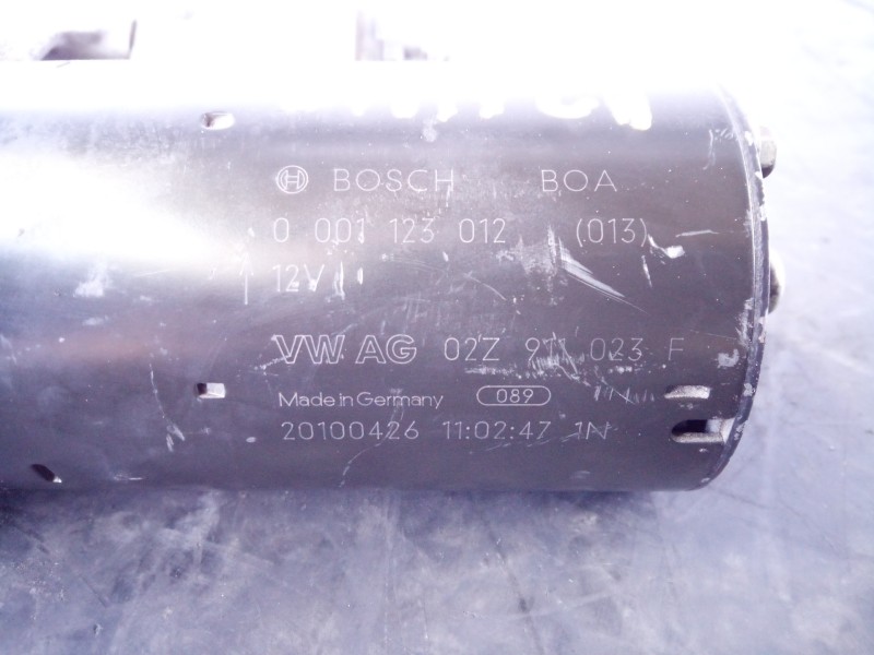 Recambio de motor arranque para seat ibiza (6j5) reference referencia OEM IAM 02Z911023F 0001123012 P3-A10-19-2