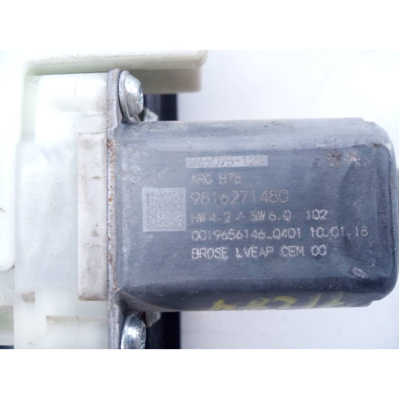 Recambio de elevalunas trasero izquierdo para citroën c4 picasso feel referencia OEM IAM 9816271480  E1-A4-31-1