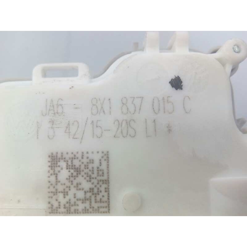 Recambio de cerradura puerta delantera izquierda para audi a3 sportback (8va) ambition referencia OEM IAM 8X1837015C  E1-B6-4-3