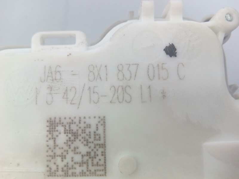 Recambio de cerradura puerta delantera izquierda para audi a3 sportback (8va) ambition referencia OEM IAM 8X1837015C  E1-B6-4-3