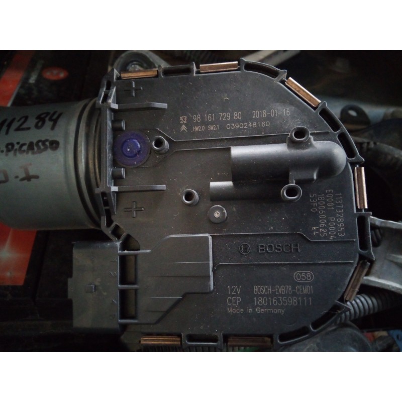 Recambio de motor limpia delantero para citroën c4 picasso feel referencia OEM IAM 9816172980  