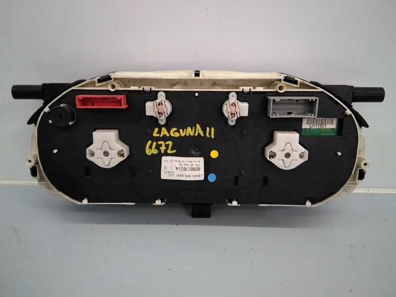 Recambio de cuadro instrumentos para renault laguna ii (bg0) dynamique referencia OEM IAM 8200291332 6J1175C1 E2-A1-27-3