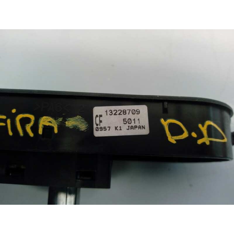 Recambio de mando elevalunas delantero derecho para opel zafira b cosmo referencia OEM IAM 13228709 13228709 