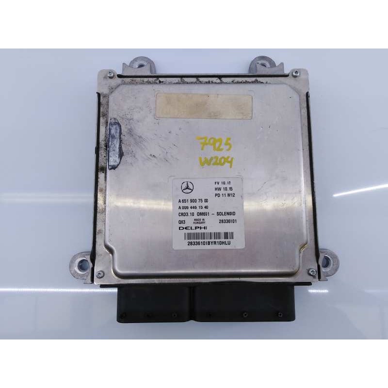 Recambio de centralita motor uce para mercedes-benz clase c (w204) lim. c 220 cdi blueefficiency (204.002) referencia OEM IAM A6