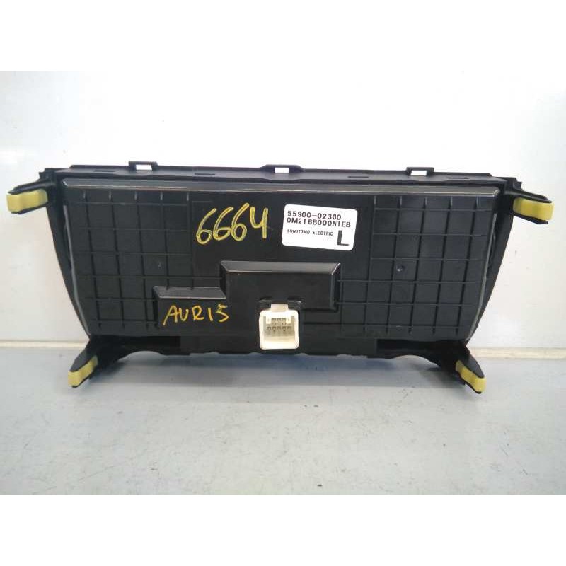 Recambio de mando climatizador para toyota auris luna referencia OEM IAM 5590002300 0M216B000N1EB E3-A1-18-4