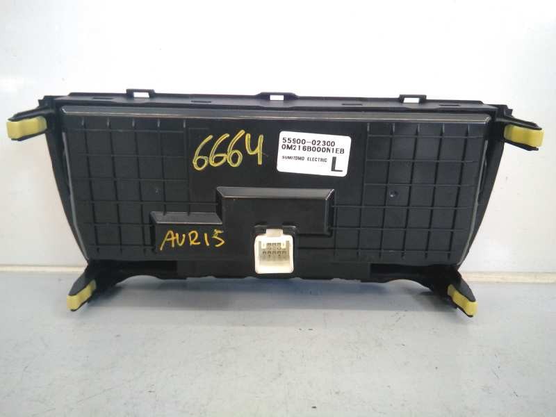 Recambio de mando climatizador para toyota auris luna referencia OEM IAM 5590002300 0M216B000N1EB E3-A1-18-4