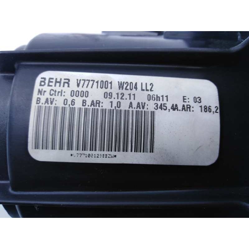 Recambio de ventilador calefaccion para mercedes-benz clase c (w204) lim. c 220 cdi blueefficiency (204.002) referencia OEM IAM 