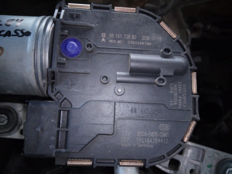 Recambio de motor limpia delantero para citroën c4 picasso feel referencia OEM IAM 9816172880  