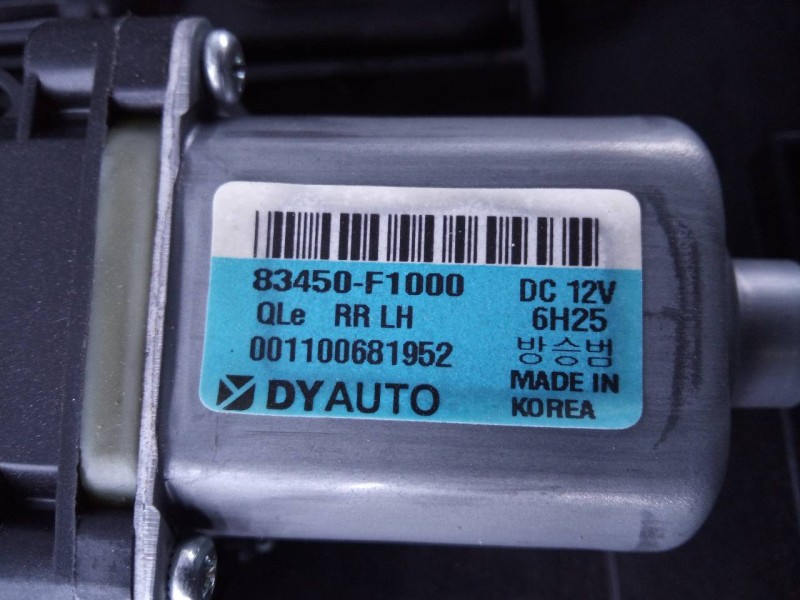 Recambio de elevalunas trasero izquierdo para kia sportage business 2wd referencia OEM IAM 83450F1000  