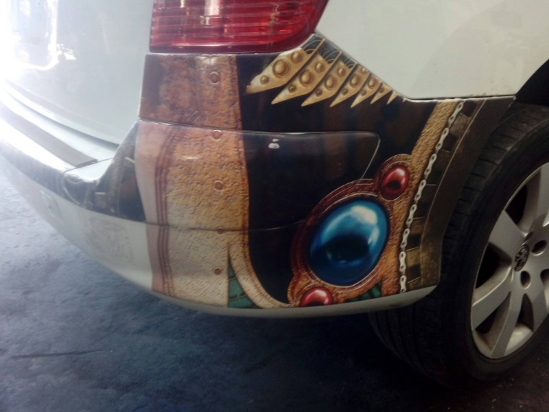 Recambio de paragolpes trasero para peugeot 308 sw premium referencia OEM IAM   