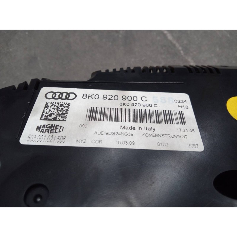 Recambio de cuadro instrumentos para audi a4 ber. (b8) básico referencia OEM IAM 8K0920900C  