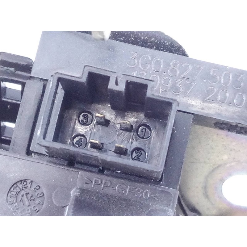 Recambio de cerradura maletero / porton para volkswagen passat lim. (3g2) advance bmt referencia OEM IAM 3G082750308S  E2-B6-48-