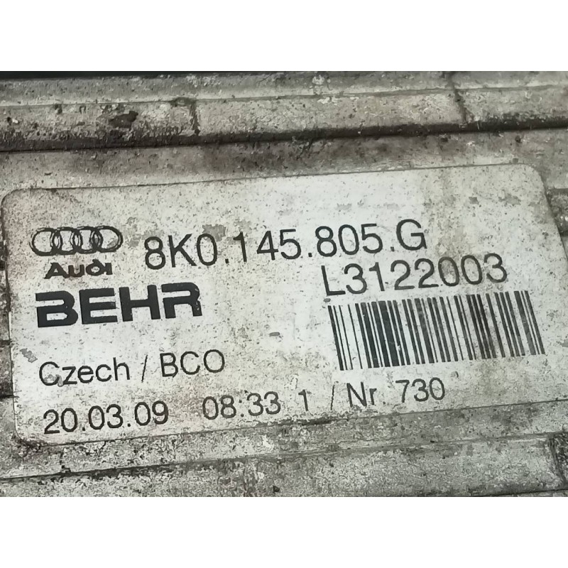 Recambio de intercooler para audi a4 ber. (b8) básico referencia OEM IAM 8K0145805G  P2-A11-12