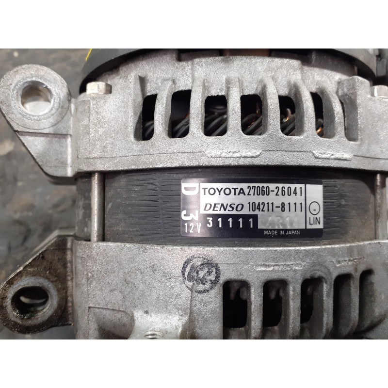 Recambio de alternador para toyota rav 4 advance referencia OEM IAM 2706026041 1042118111 P3-A5-23-3