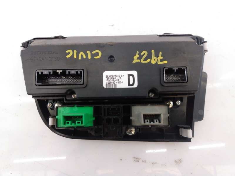 Recambio de mando climatizador para honda civic tourer (fk) comfort referencia OEM IAM 79600TA9F5 M0269200104 E2-A2-4-2
