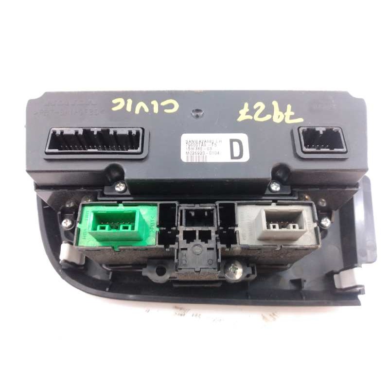 Recambio de mando climatizador para honda civic tourer (fk) comfort referencia OEM IAM 79600TA9F5 M0269200104 E2-A2-4-2