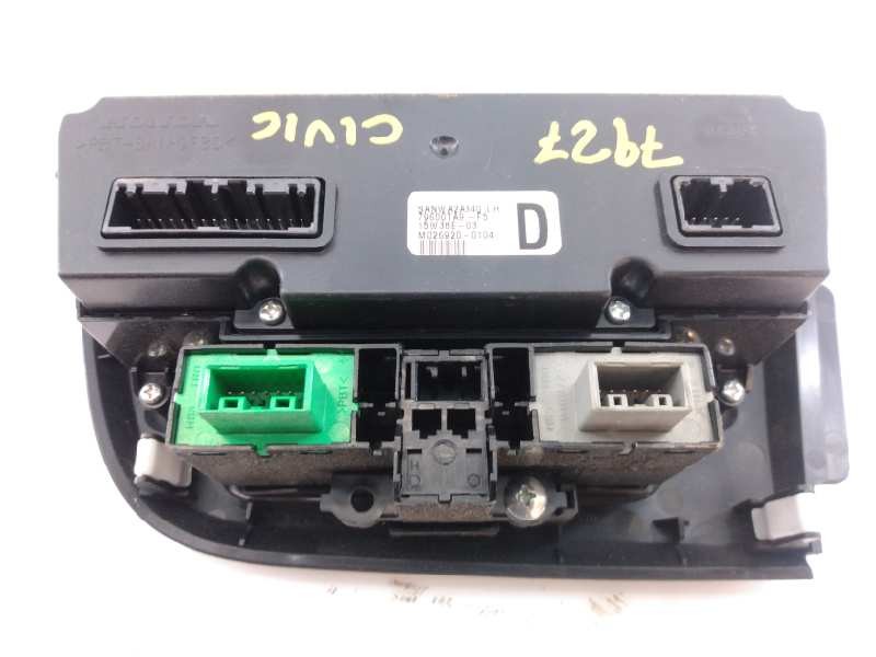 Recambio de mando climatizador para honda civic tourer (fk) comfort referencia OEM IAM 79600TA9F5 M0269200104 E2-A2-4-2