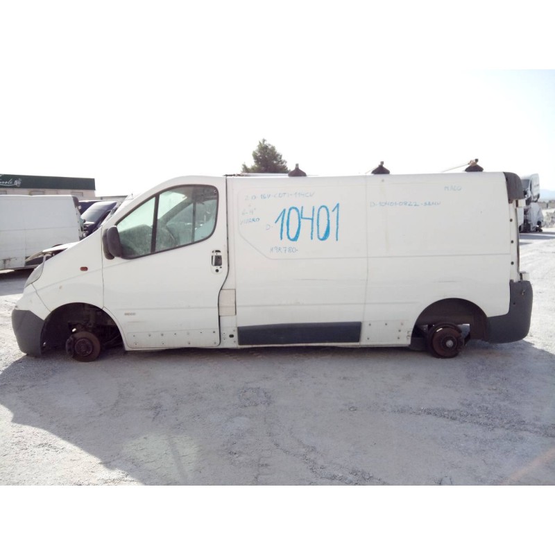 opel vivaro furgón/combi (07.2006 =>) del año 2006