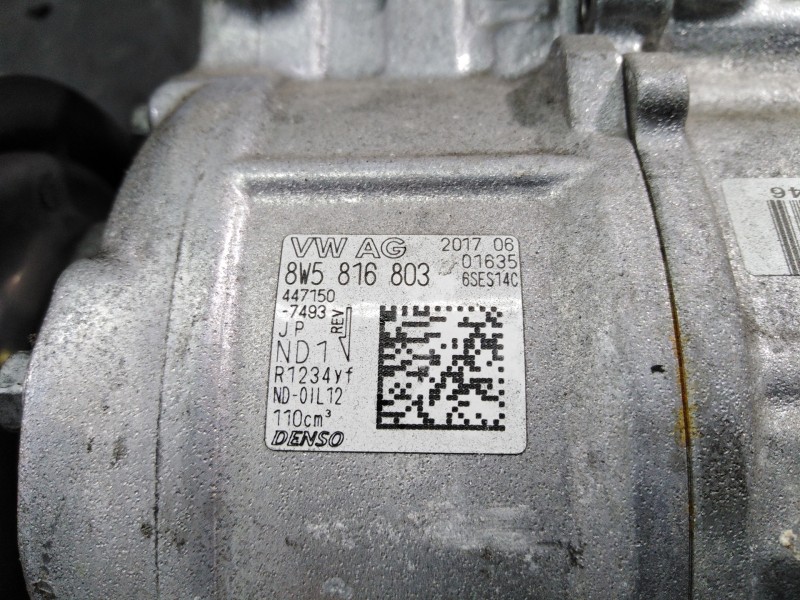 Recambio de compresor aire acondicionado para audi a5 sportback (f5a) sport referencia OEM IAM 8W5816803 447150 P3-A3-14-2