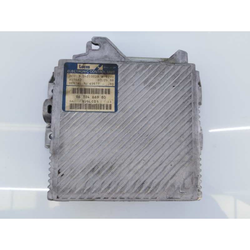 Recambio de centralita motor uce para peugeot 406 berlina (s1/s2) stdt referencia OEM IAM 9630466980 80768D E3-B2-56-4