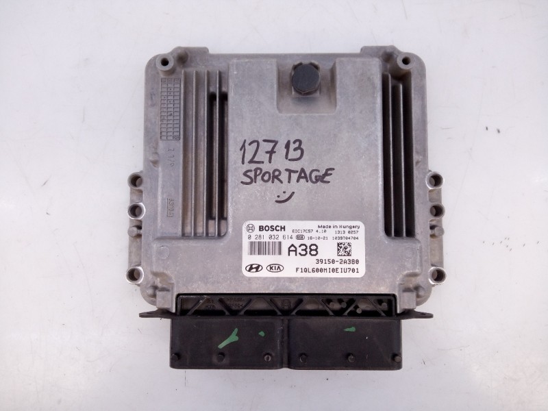 Recambio de centralita motor uce para kia sportage business 2wd referencia OEM IAM 391502A380 0281032614 E3-A3-30-1