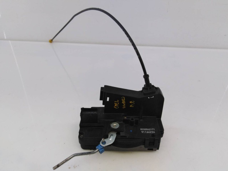 Recambio de cerradura puerta delantera derecha para opel vivaro referencia OEM IAM 82000042171 91166234 E2-B6-10-2