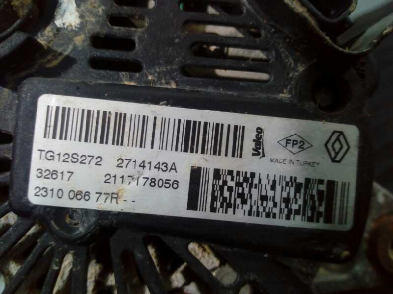 Recambio de alternador para renault captur xmod referencia OEM IAM 231006677R TG12S272 P3-B5-10-1