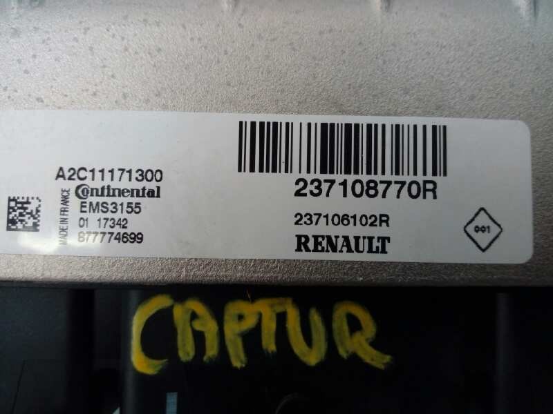 Recambio de centralita motor uce para renault captur xmod referencia OEM IAM 237106102R A2C11171300 E2-A1-27-7