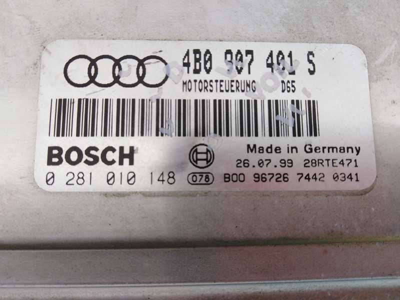 Recambio de centralita motor uce para audi a6 berlina (4b2) 2.5 tdi referencia OEM IAM 4B0907401S 0281010148 E2-A1-13-9