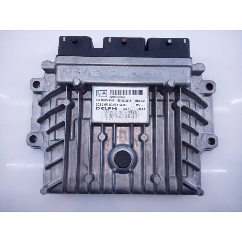 Recambio de centralita motor uce para peugeot 407 premium referencia OEM IAM 9663548180  E3-B2-49-2