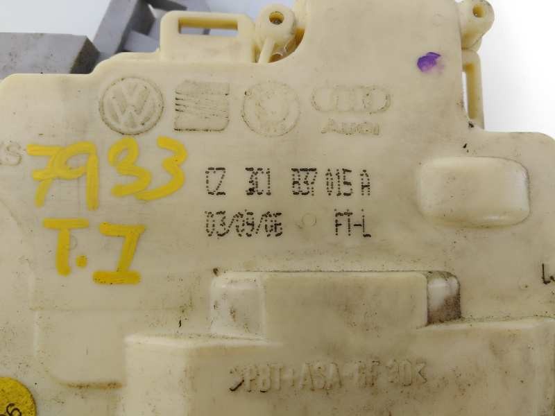 Recambio de cerradura puerta trasera izquierda para volkswagen passat berlina (3c2) highline referencia OEM IAM 3C1837015A  E1-B