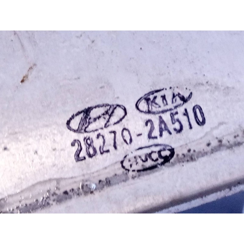 Recambio de intercooler para kia sportage business 2wd referencia OEM IAM 282702A510  P2-B10-11