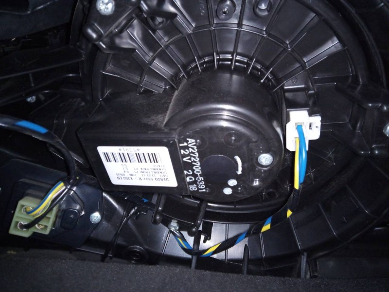 Recambio de ventilador calefaccion para jaguar xf 2.2 diesel luxury referencia OEM IAM AV2727005391  