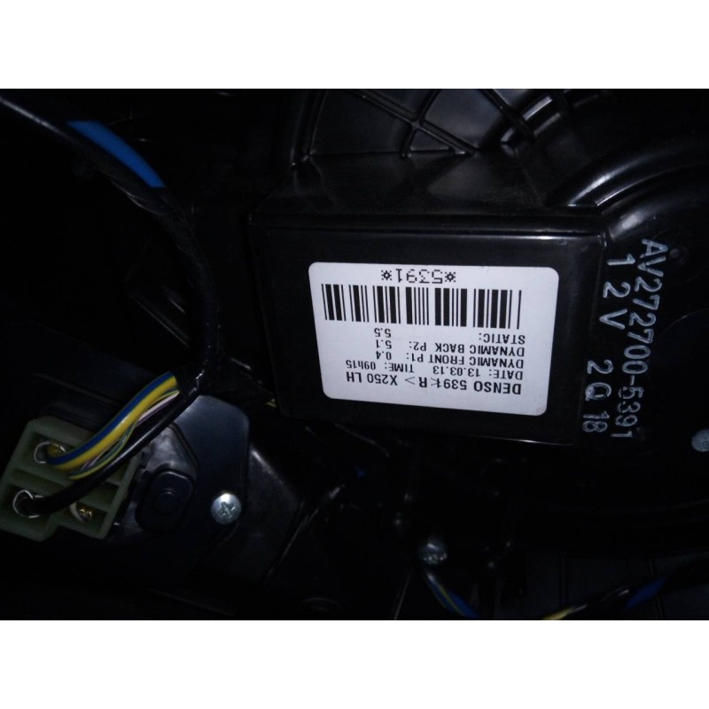 Recambio de ventilador calefaccion para jaguar xf 2.2 diesel luxury referencia OEM IAM AV2727005391  