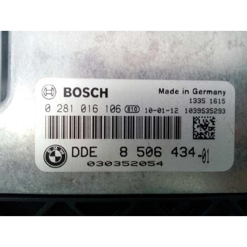 Recambio de centralita motor uce para bmw serie 1 berlina (e81/e87) 118d referencia OEM IAM 850643401 0281016106 E3-A2-39-2