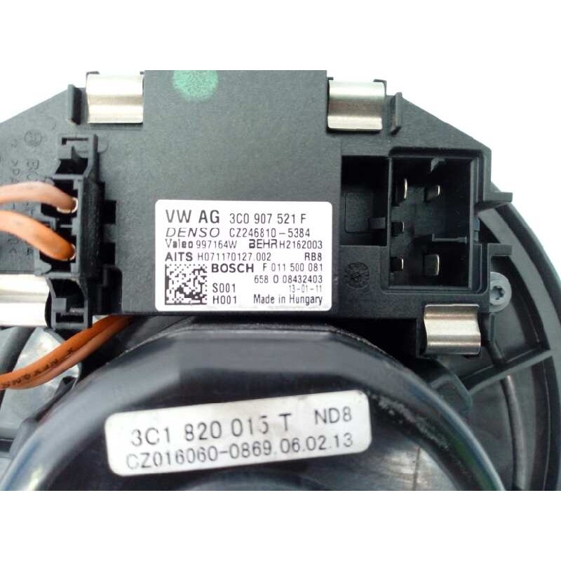 Recambio de ventilador calefaccion para volkswagen passat variant (365) edition bluemotion referencia OEM IAM 3C1820015T 3C09075