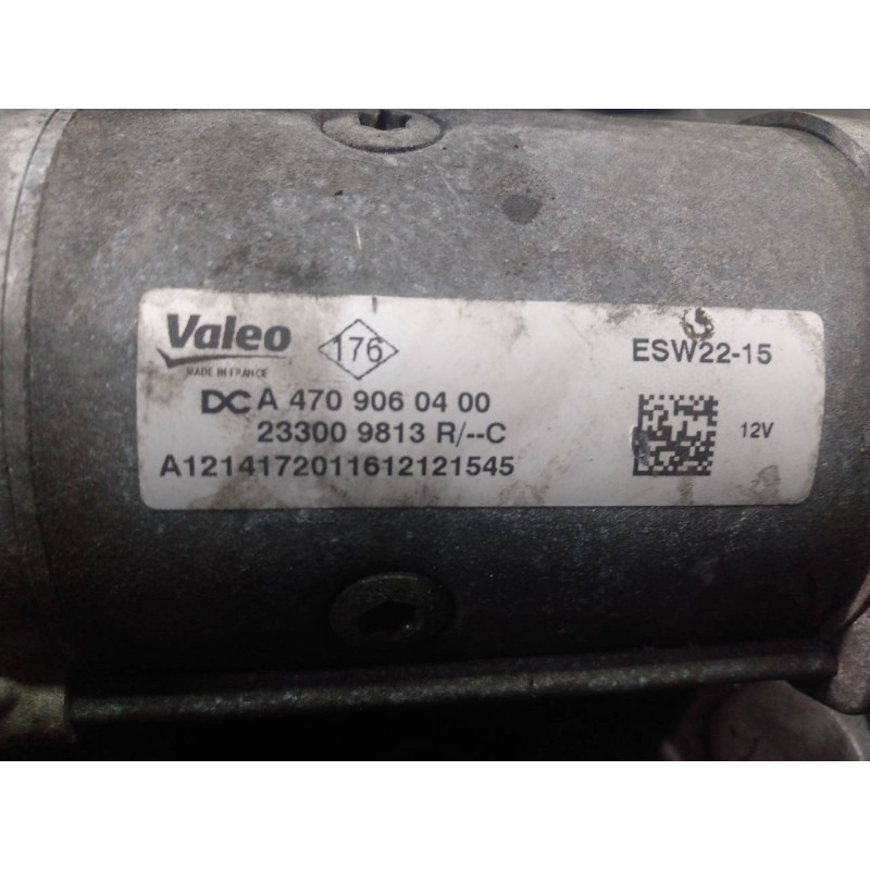 Recambio de motor arranque para nissan x-trail (t32) 2.0 dci diesel cat referencia OEM IAM A4709060400 233009813R P3-A7-13-3