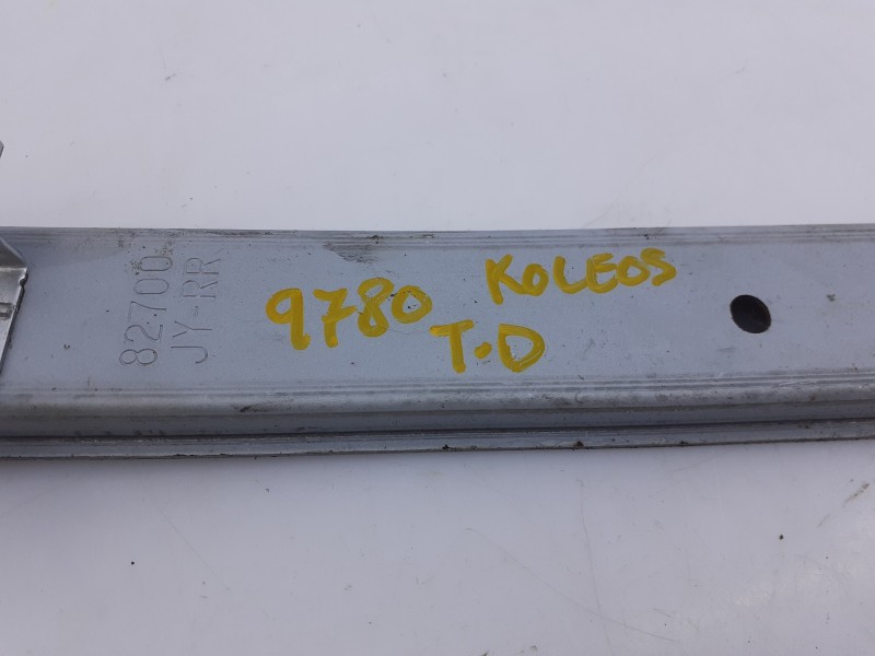 Recambio de elevalunas trasero derecho para renault koleos dynamique referencia OEM IAM 82750JY00A WR07089 E1-B3-24-1