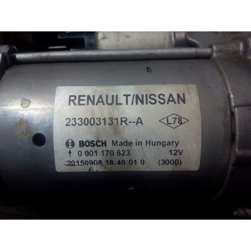 Recambio de motor arranque para nissan x-trail (t32) acenta 4x4 referencia OEM IAM 233003131RA 0001170623 P3-A10-4-3