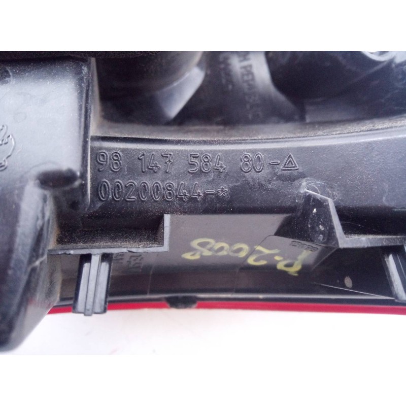 Recambio de piloto trasero izquierdo porton para peugeot 2008 (--.2013) access referencia OEM IAM 9814758480  E1-A4-35-1