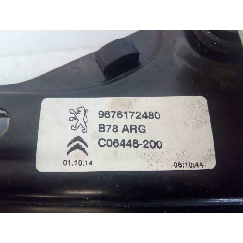 Recambio de elevalunas trasero izquierdo para citroën c4 picasso attraction referencia OEM IAM 9676172480  E1-A4-6-2