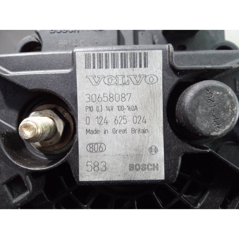 Recambio de alternador para volvo xc90 d5 referencia OEM IAM 30658087 0124625024 P3-B6-14-1