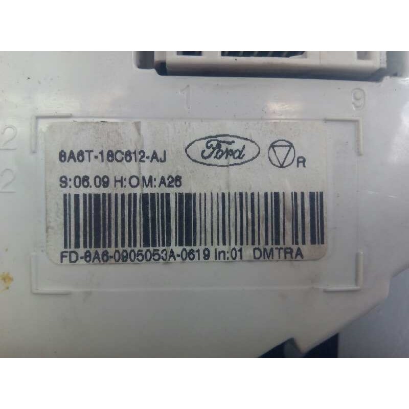 Recambio de mando climatizador para ford fiesta (cb1) trend referencia OEM IAM 8A6T18C612AJ  