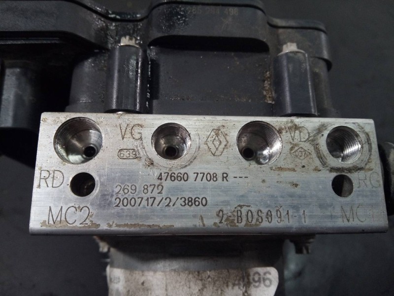 Recambio de abs para nissan nv400 pritsche l2h1 3,5t referencia OEM IAM 476607708R 269872 P3-A8-19-3