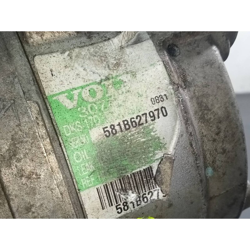 Recambio de compresor aire acondicionado para volvo xc90 d5 referencia OEM IAM 581B627970  P3-B2-3-3