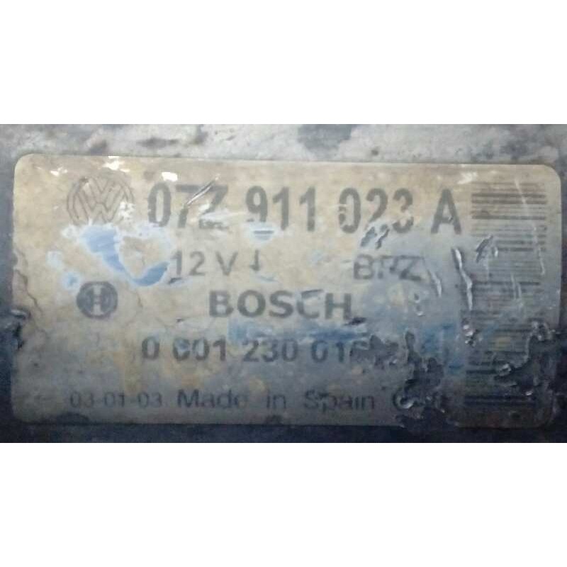 Recambio de motor arranque para volkswagen touareg (7la) tdi v10 referencia OEM IAM 07Z911023A  P3-B7-12-1